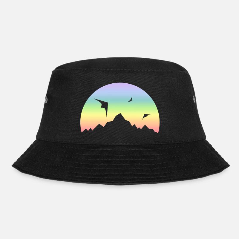 Lenkdrachen - Bucket Hat - Schwarz