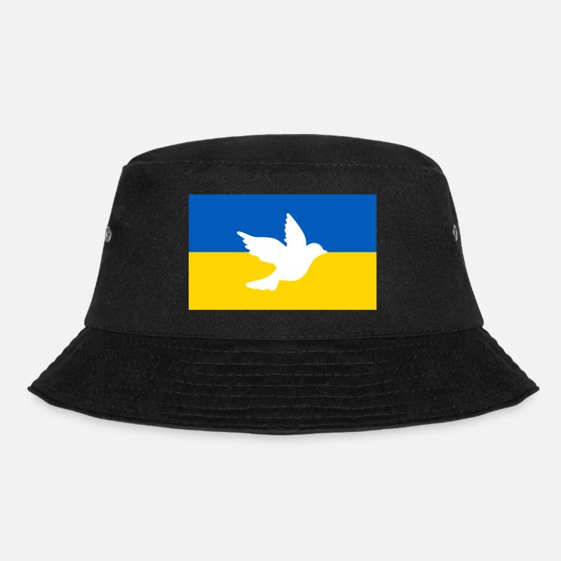 Ukraine - Bucket Hat - Schwarz