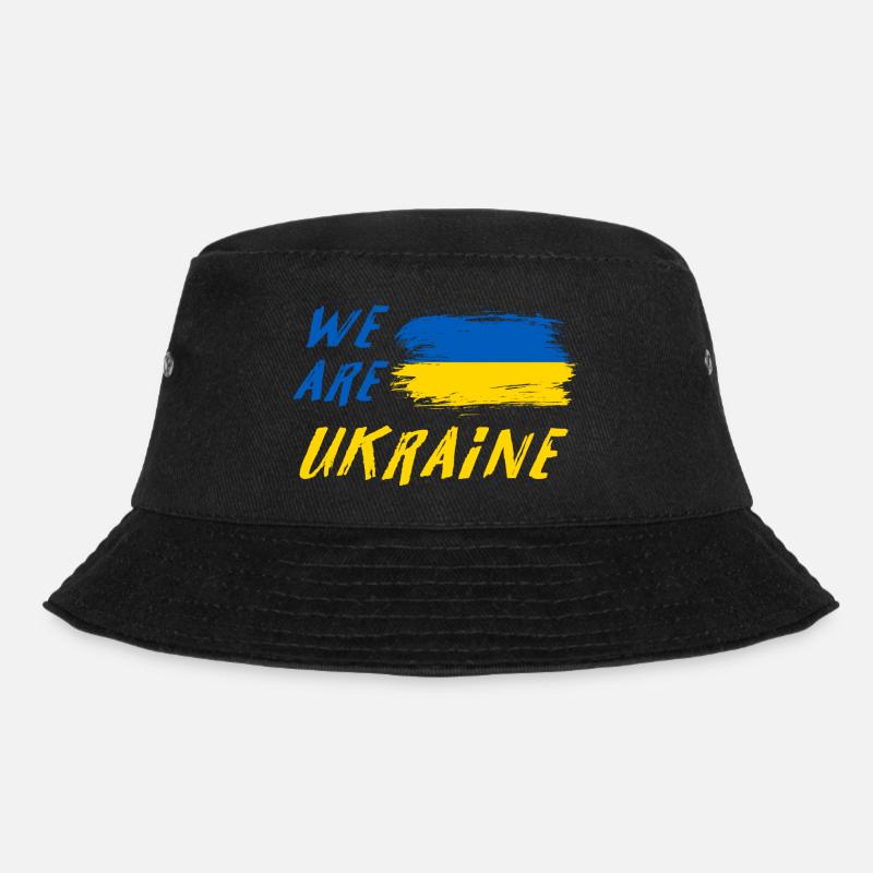 Wir sind Ukraine - Bucket Hat - Schwarz