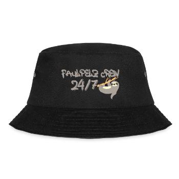 Faulpelz Crew 24/7 - Bucket Hat - Schwarz - Vorne - Lela (165cm)