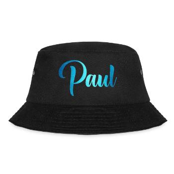 Paul - Bucket Hat - black - Front - Lela (165cm)