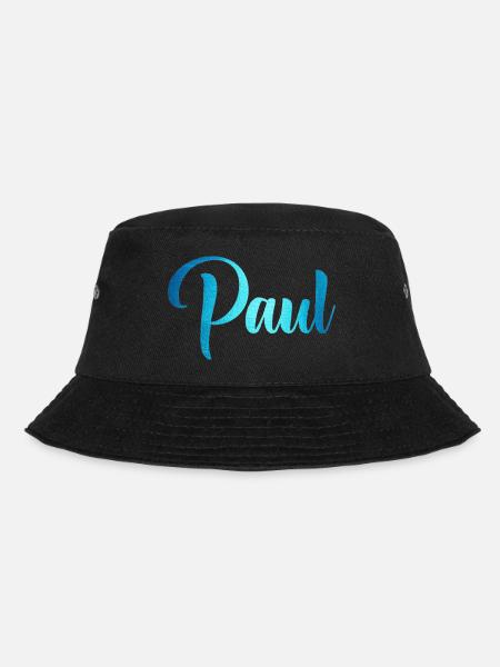 Paul - Bucket Hat - Schwarz