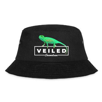Baby Veiled Chamäleon Reptilien Besitzer - Bucket Hat - Schwarz - Vorne - Lela (165cm)