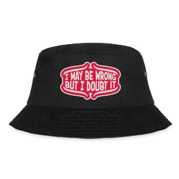 I may be wrong - Bucket Hat - black - Front - Lela (165cm)