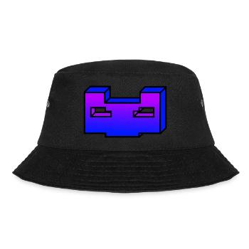 Cool mask / e.g. for streaming backgrounds - Bucket Hat - black - Front - Lela (165cm)