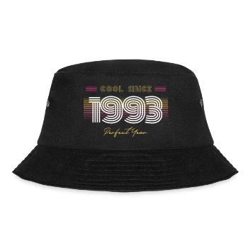 Birthday Cool since 1993 - Bucket Hat - black - Front - Lela (165cm)