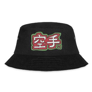 Karate - Bucket Hat - Schwarz - Vorne - Lela (165cm)