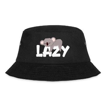 Lazy Koala - Bucket Hat - black - Front - Lela (165cm)