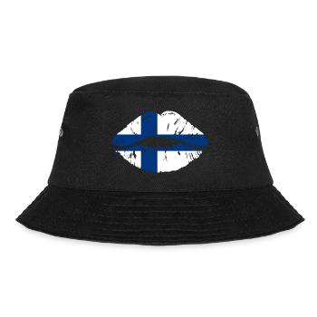Bouche du drapeau finlandais - Bob - noir - Devant - Lela (165cm)