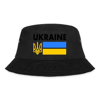 Ukraine - Bucket Hat - black - Front - Lela (165cm)