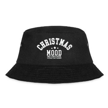 Christmas mood - Bucket Hat - black - Front - Lela (165cm)