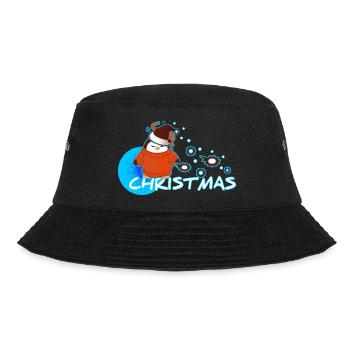 Weihnachts Pinguin - Bucket Hat - Schwarz - Vorne - Lela (165cm)