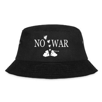 No war - Bucket Hat - black - Front - Lela (165cm)