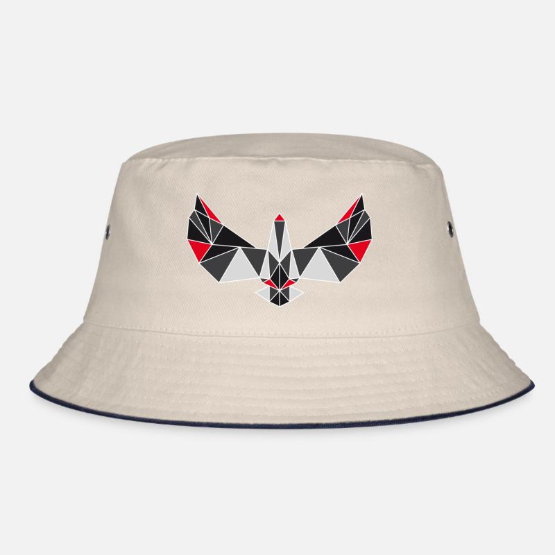 NRNF Origami Eagle Style Bucket Hat