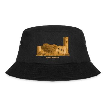 Ardeck Burg Ruine Holzheim Rheinland-Pfalz - Bucket Hat - Schwarz - Vorne - Lela (165cm)