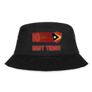 East Timor Football Team - Bucket Hat - black - Front - Lela (165cm)
