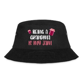 Grandmother Mother's Day Being A Grandma Is My Jam - Bucket Hat - black - Front - Lela (165cm)