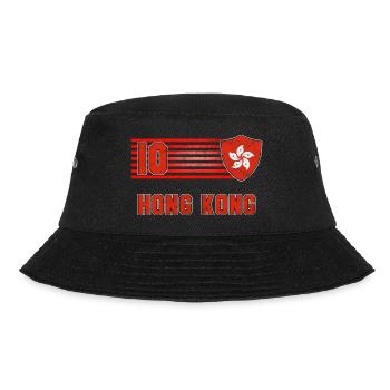 Hong Kong Football Team - Bucket Hat - black - Front - Lela (165cm)