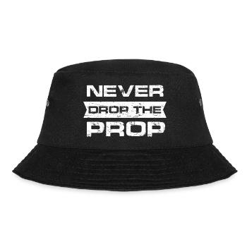 never drop the prop Design for a backstage - Bucket Hat - black - Front - Lela (165cm)