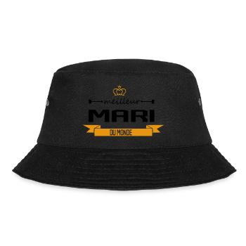 Meilleur Mari Cadeau - Bob - noir - Devant - Lela (165cm)