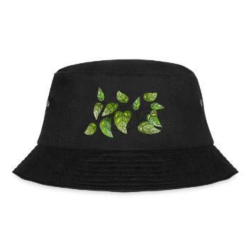 Liste - Bucket Hat - Schwarz - Vorne - Lela (165cm)