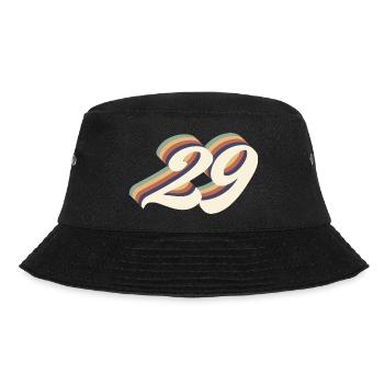 29th anniversary vintage - Bucket Hat - black - Front - Lela (165cm)