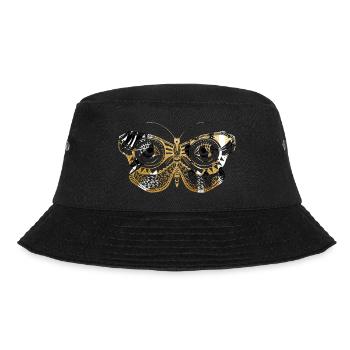 Mystic papillon papillon mandala yoga boho flower - Bob - noir - Devant - Lela (165cm)