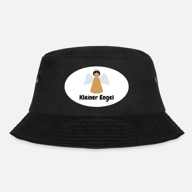 Engel - Bucket Hat - Schwarz