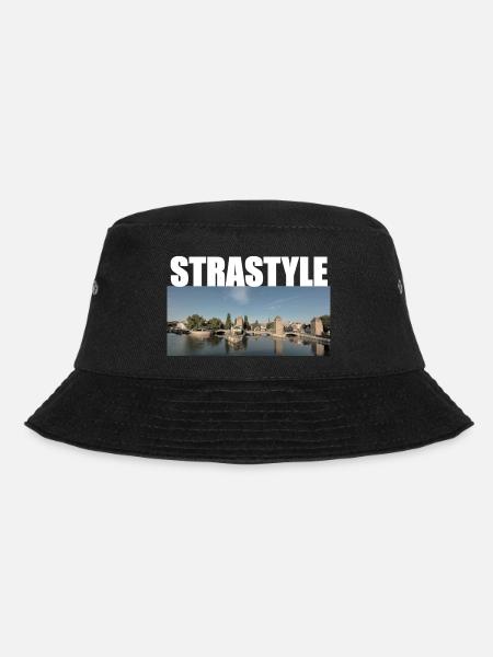 Strastyle - Bucket Hat - black