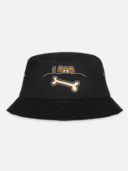 Chien en os - Bob - noir
