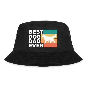 Dog Hund - Bucket Hat - Schwarz - Vorne - Lela (165cm)
