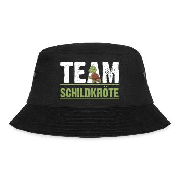 Schildkröte Schildkröten - Bucket Hat - Schwarz - Vorne - Lela (165cm)