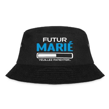 Futur Marié Idée Cadeau Futur Marié - Bob - noir - Devant - Lela (165cm)