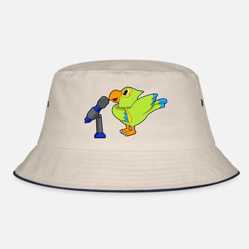 Parrot Singer Microphone Chant Bob