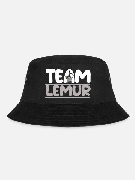 Lemur - Bucket Hat - Schwarz