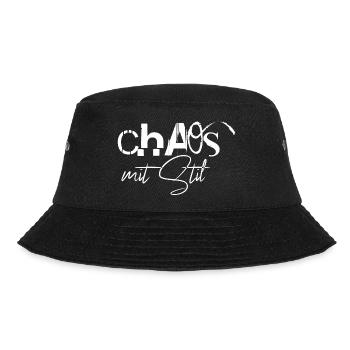 Chaos mit Stil - Bucket Hat - Schwarz - Vorne - Lela (165cm)