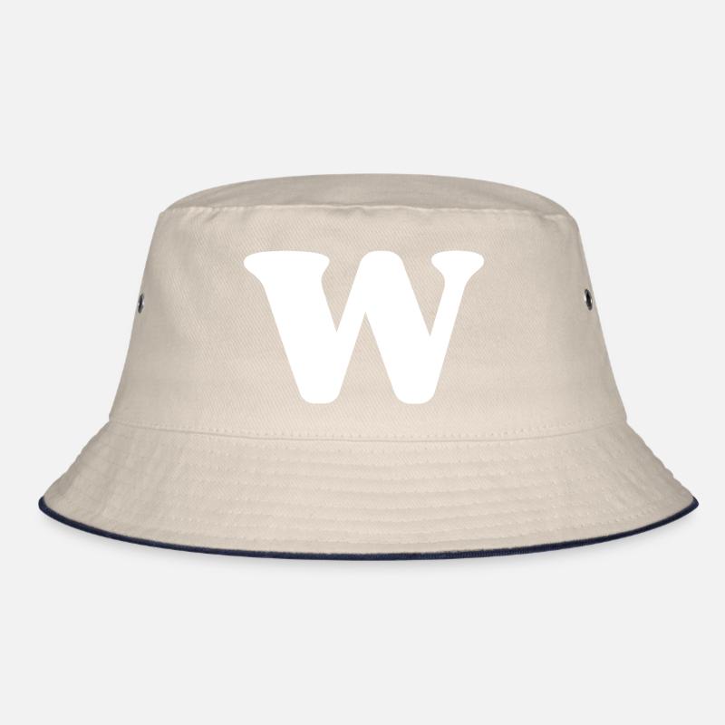 Buchstabe w Bucket Hat
