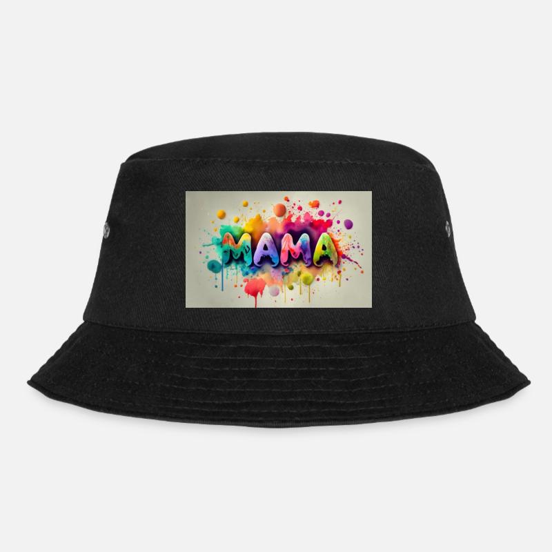 Maman colorée colorée - Bob - noir