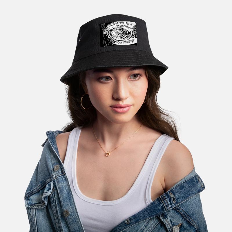 Bringt das Leben dir einen Strudel ... Bucket Hat