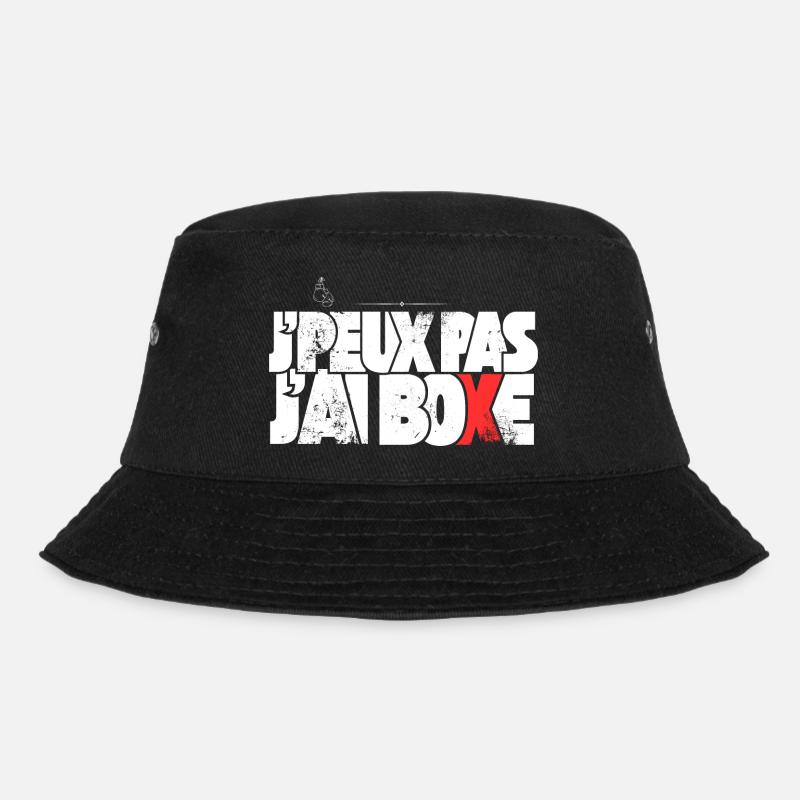 J'Peux Pas J'ai Boxe - Bob - noir