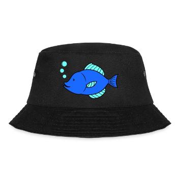 Fish Comic - Bucket Hat - black - Front - Lela (165cm)