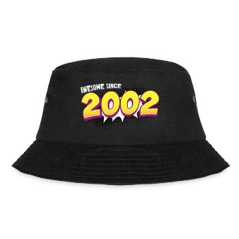 Retro 21st birthday in Pop Art Comic Book Style - Bucket Hat - black - Front - Lela (165cm)