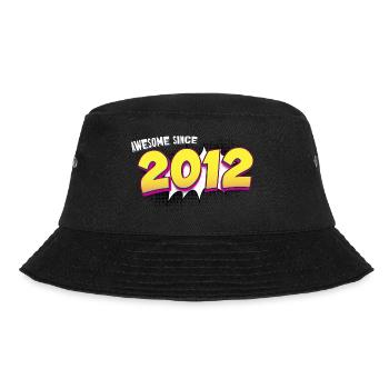 Retro 11th birthday in Pop Art Comic Book Style - Bucket Hat - black - Front - Lela (165cm)