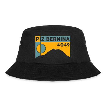 Piz Bernina - Bucket Hat - Schwarz - Vorne - Lela (165cm)