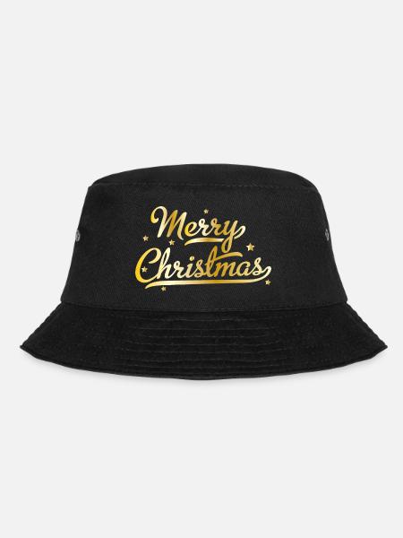 Merry Christmas - Bucket Hat - Schwarz