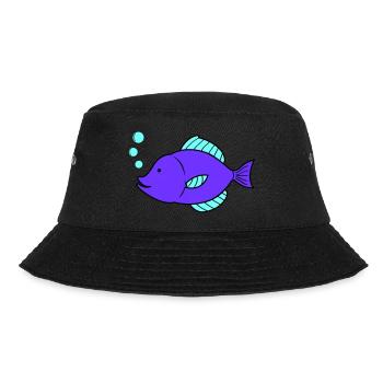 Bande dessinée de poisson - Bob - noir - Devant - Lela (165cm)