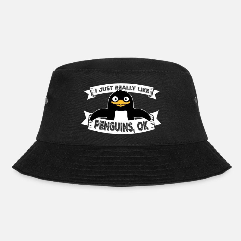 J’aime vraiment les pingouins OK Ich mag Pinguine - Bob - noir