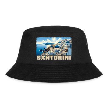 Santorin, Grèce, océan, volcan Akrotiri - Bob - noir - Devant - Lela (165cm)