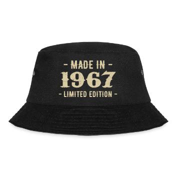 Vintage 1967 Limited Edition Gift 1967 - Bucket Hat - black - Front - Lela (165cm)