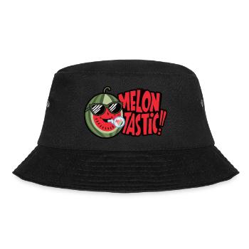 MELONE TASTIC - Bucket Hat - Schwarz - Vorne - Lela (165cm)